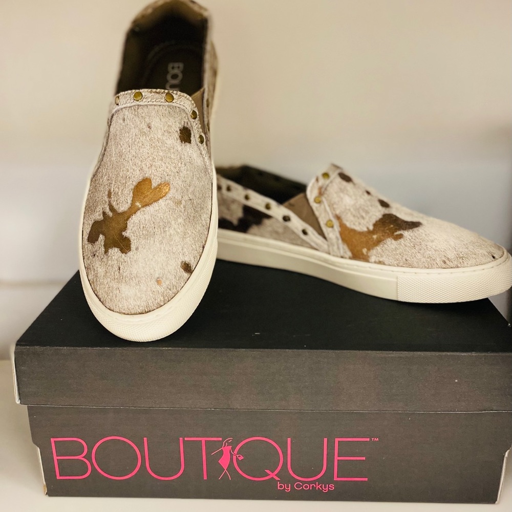 Boutique by Corkys slip on sneakers.